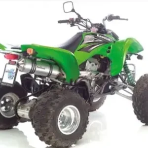 LeoVince SLIP-ON Aluminium ATV für KAWASAKI KFX 400 / ATV SUZUKI LTZ 400 ALU Preis Gesenkt