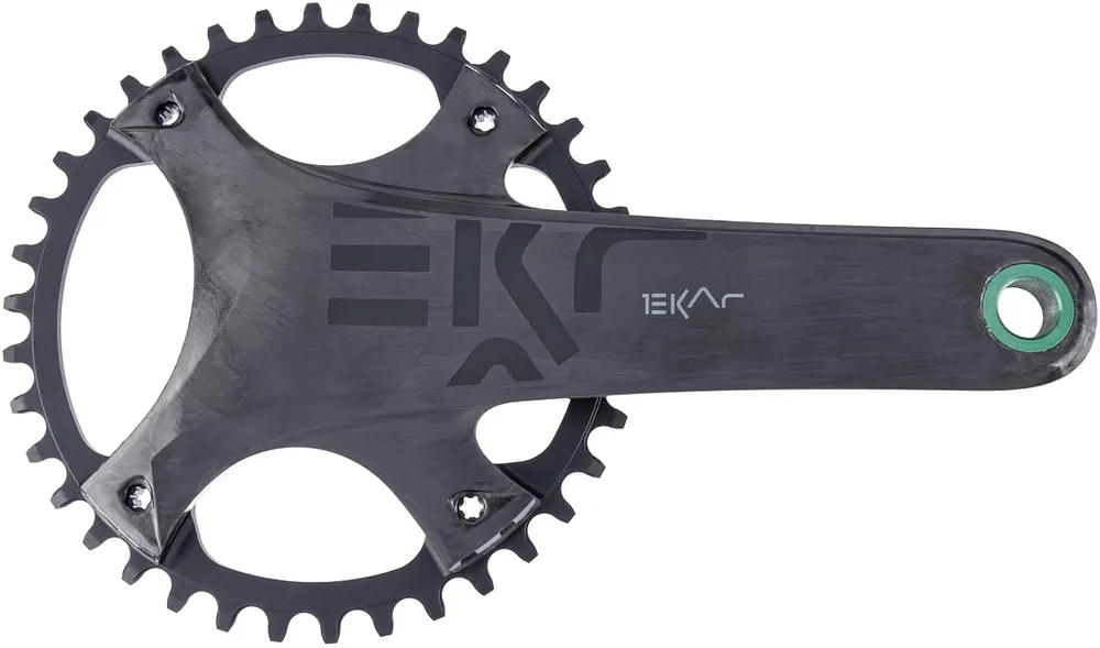 Campagnolo Kettenradgarnitur Ekar 13s 38 Zähne 165 mm schwarz Bestpreis