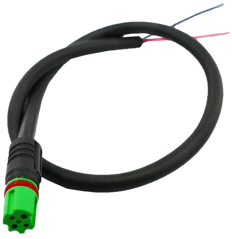Busch + Müller Anschlusskabel Turntec 20 cm schwarz Echt