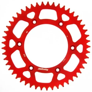 Supersprox Alu-Kettenrad 520 49Z (Rot) Ausverkauf