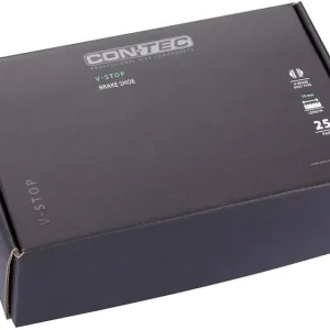 CONTEC Bremsschuh V-Stop 70 mm schwarz Steck, Box à, 25 Paar Versand Am Gleichen Tag