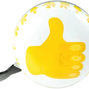 Widek Klingel Ding Dong Emoticons weiß/gelb Neue Kollektion