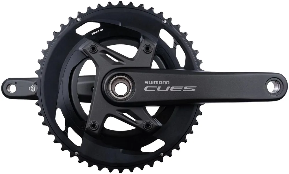 Shimano Kettenradgarnitur CUES FC-U6040-2 170 mm schwarz Top-Angebot