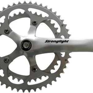 Super-Preis Stronglight Impact Compact Kettenradgarnitur 34/48 Zähne silber
