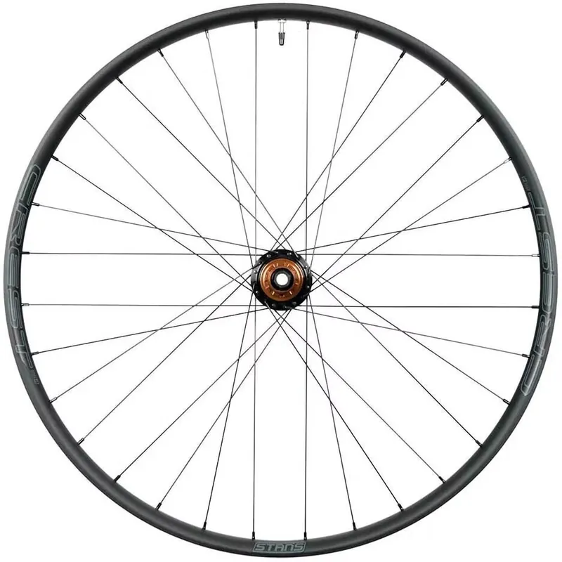 Neue Kollektion Stan‘s NoTubes Laufrad CREST MK4 27,5 Zoll schwarz/grau HR, CL Scheibenbremse, 12 x 148 mm, Shim