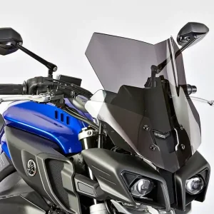 Must-Have ERMAX Windschutzscheibe Sport Acrylic durchsichtig Schwarz getönt für YAMAHA MT-10 / SP