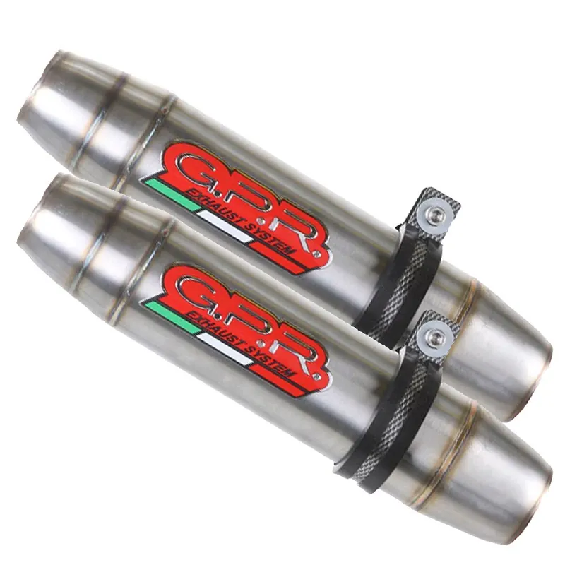 GPR Endschalldämpfer Ducati 998 R-FE 2001/04 Pair EC-Approv. slip-on exhaust Deeptone Inox Jetzt Kaufen