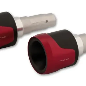 Abverkauf HIGHSIDER pro Akron-XL Lenkergewichte Rot (Paar)