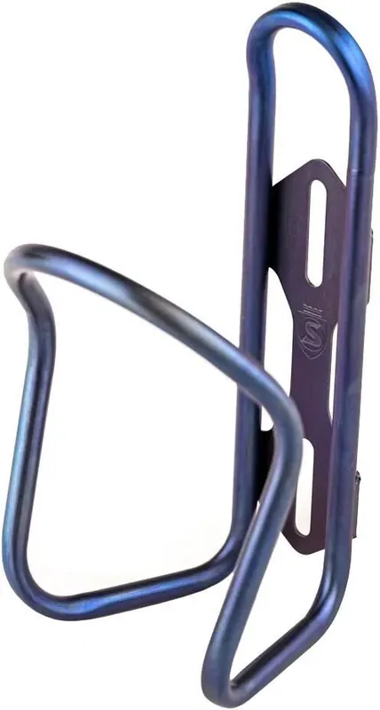 Silca Trinkflaschenhalter Anodized Titanium TI blau Markenprodukt