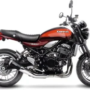 Nur Für Kurze Zeit LeoVince SLIP-ON Edelstahl SBK LV-10 Schwarz für KAWASAKI Z 900 RS/CAFE