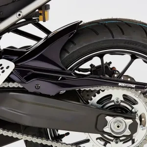 Ausverkauf BODYSTYLE Sportsline Hinterradabdeckung ABS Kunststoff grau/gelb für YAMAHA MT-07