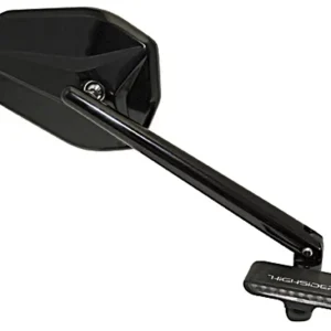Direktkauf HIGHSIDER pro Stripe LED Blinker Gehäuse Schwarz / Linse Klar (Paar), Vorn
