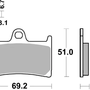 Angebot SBS Scooterbelag 198CT Carbon Tech