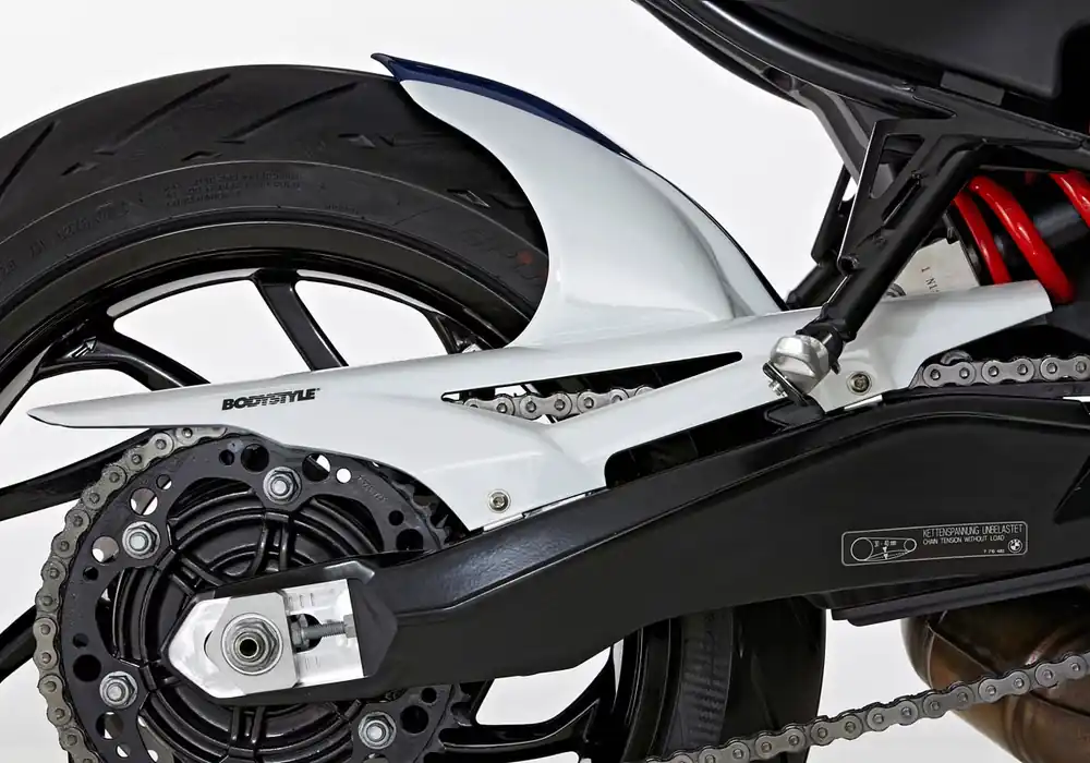 BODYSTYLE Sportsline Hinterradabdeckung ABS Kunststoff unlackiert für BMW F 800 R Neu