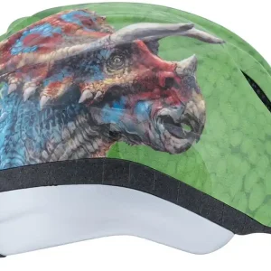 Bike Fashion Kinderhelm T-Rex World S 46-51 cm bunt Echt