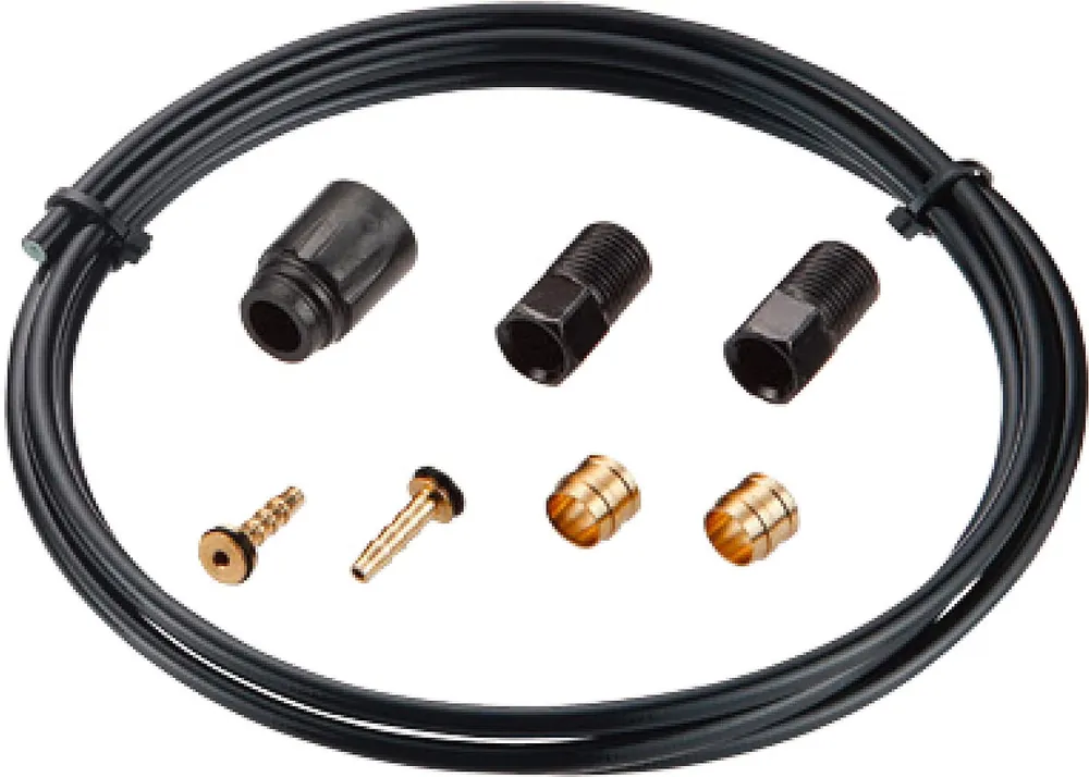 Tektro Bremsleitungs-Kit 2000 mm schwarz Ø 5,5, Standard Anschluss Nur Heute