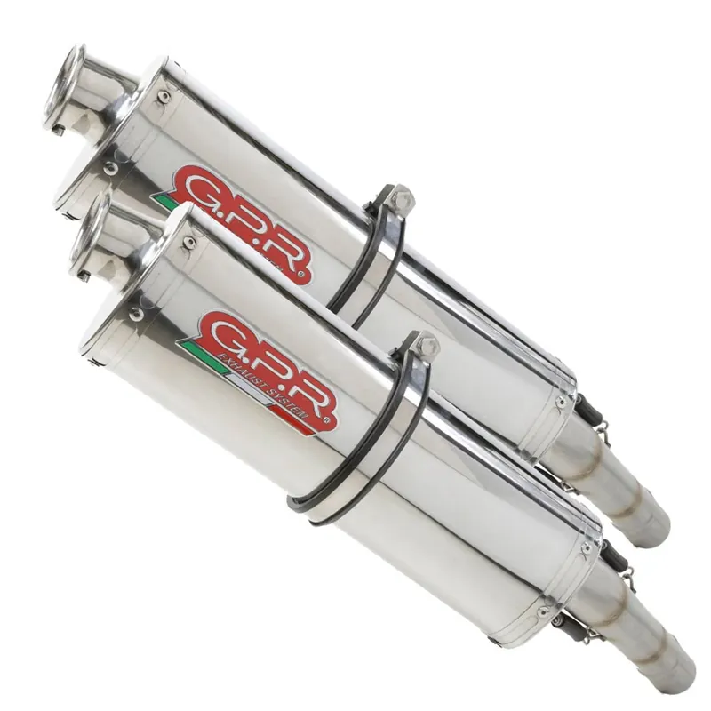 Preisknaller GPR Endschalldämpfer BMW K 1600 Gt 2010/16 Pair EC-Approv. slip-on exhaust Trioval