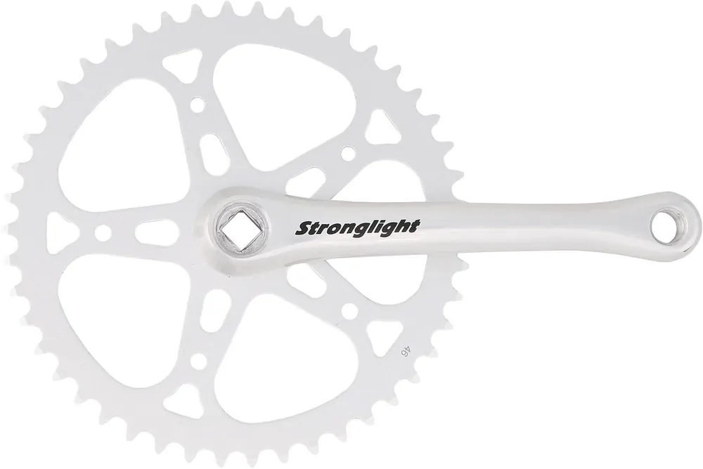 Bestpreis Stronglight Kettenradgarnitur 46 Zähne 170 mm silber