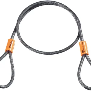 Billig KRYPTONITE Schlaufenkabel Kryptoflex Looped Cable 76 cm grau