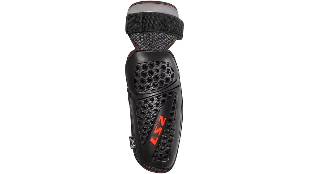 LS2 Ellenbogenprotektor Rookie Schwarz / Rot Preis Gesenkt