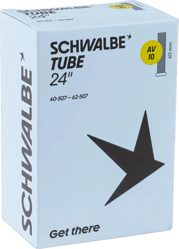 Geprüft Schwalbe Schlauch Nr. 10 24 Zoll Schraderventil (AV)
