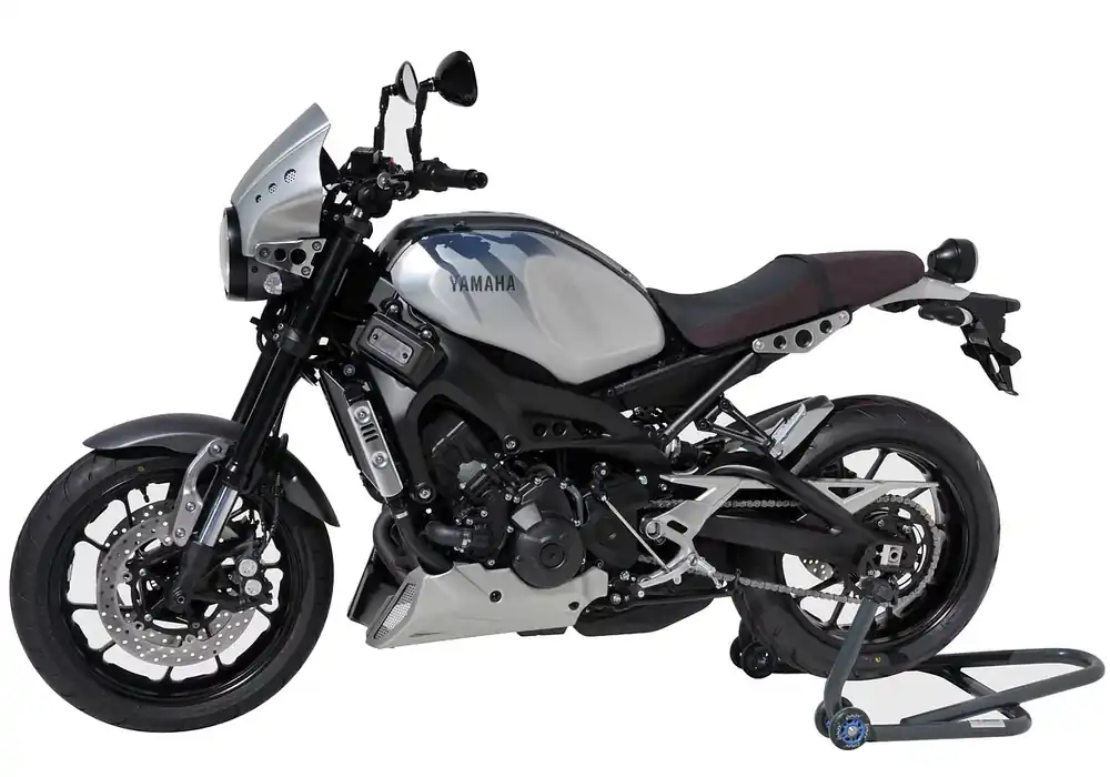 BODYSTYLE Sportsline Bugspoiler ABS Kunststoff grau-matt für YAMAHA XSR900 Mega-Angebot
