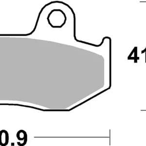 Solange Der Vorrat Reicht SBS Bremsbelag 558RSI Offroad Racing Sinter