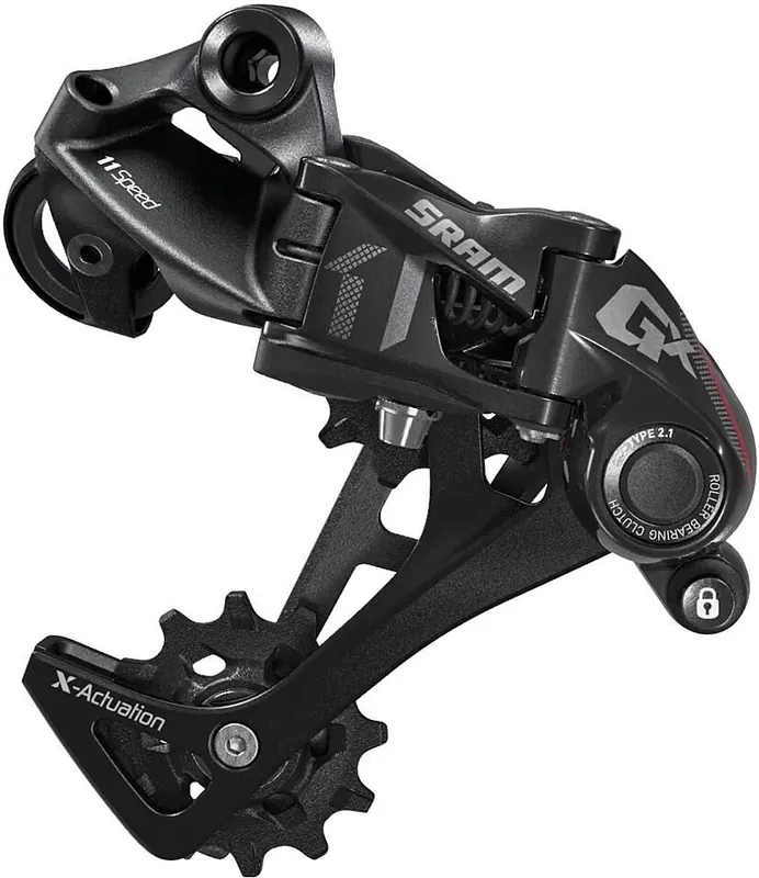 Super-Preis SRAM Schaltwerk GX 11-fach langkäfig rot