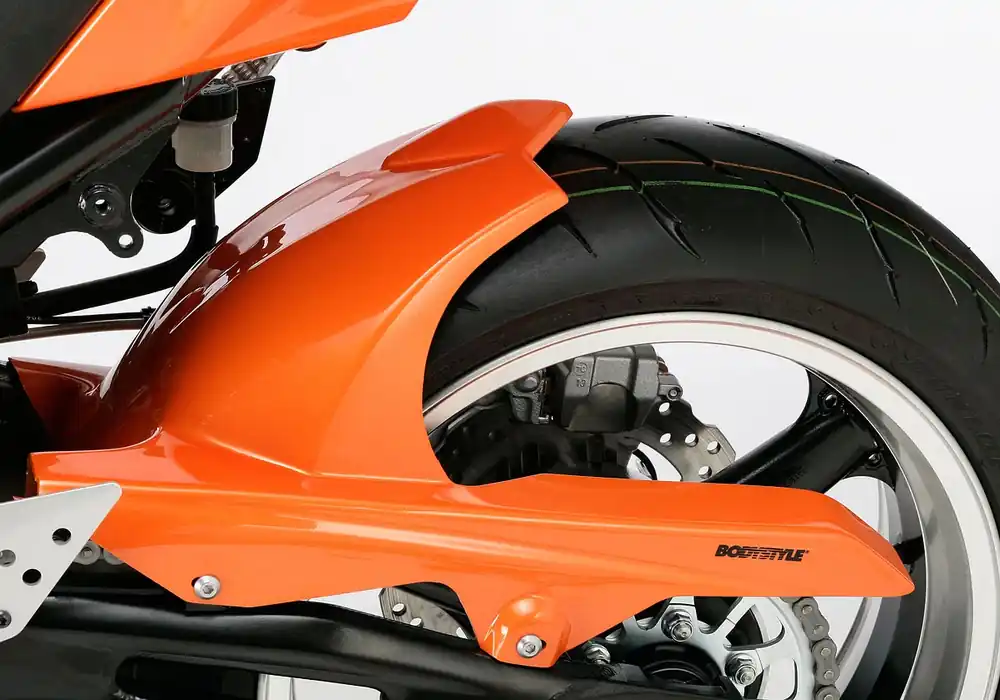 Preisknaller BODYSTYLE Sportsline Hinterradabdeckung ABS Kunststoff unlackiert für KAWASAKI Z750, Z750S