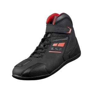 LS2 Stiefel Garra Man Black-Red Gr. 41 Solange Der Vorrat Reicht