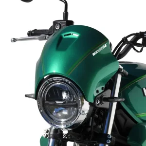 Geprüft BODYSTYLE Sportsline Scheinwerferverkleidung ABS Kunststoff schwarz/grau für KAWASAKI Z650 RS