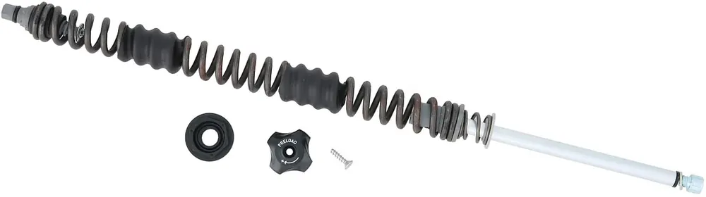 Top-Seller RockShox Stahlfeder 100 mm 27,5 Zoll extra hart schwarz,silber
