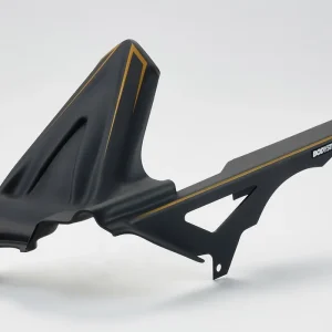 BODYSTYLE Sportsline Hinterradabdeckung ABS Kunststoff grau-matt/gold für HONDA CB1000R Billig