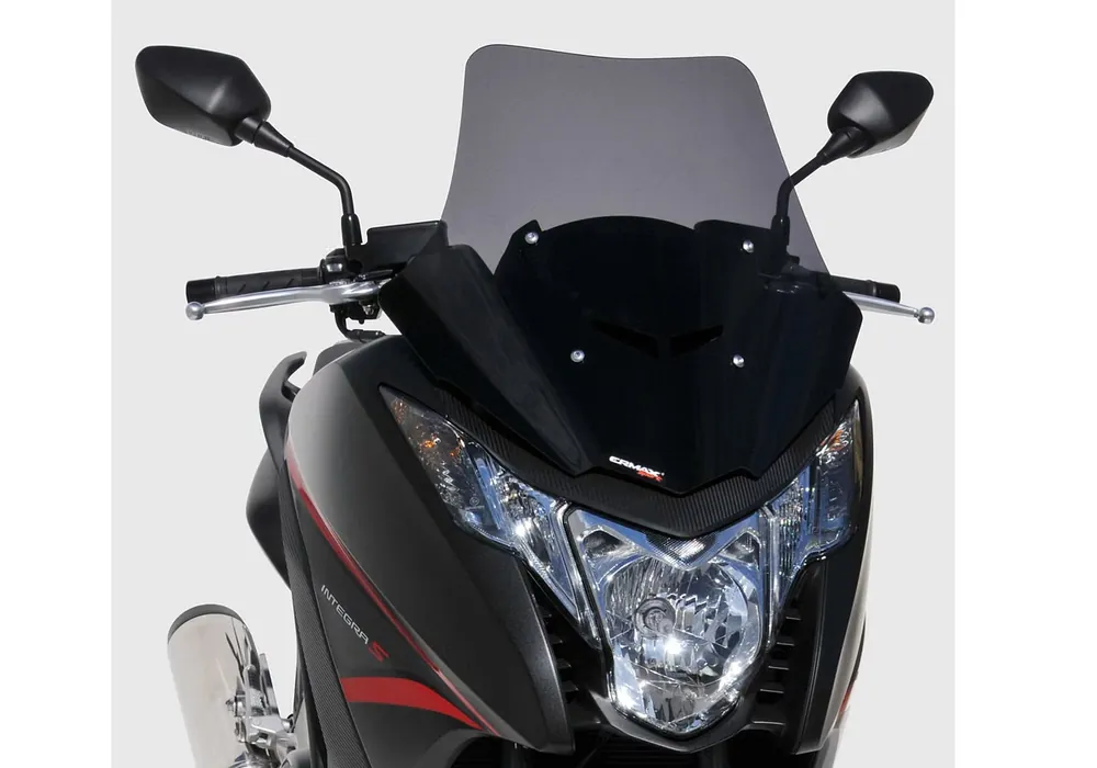 Günstig ERMAX Scooterscheibe Sport Acrylic durchsichtig Schwarz getönt für HONDA Integra 750
