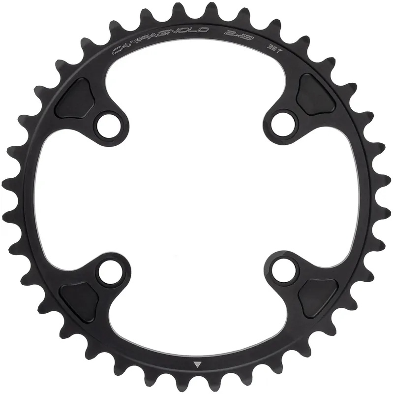 Campagnolo Kettenblatt Super Record WRL 36 Zähne schwarz Neu Im Sortiment
