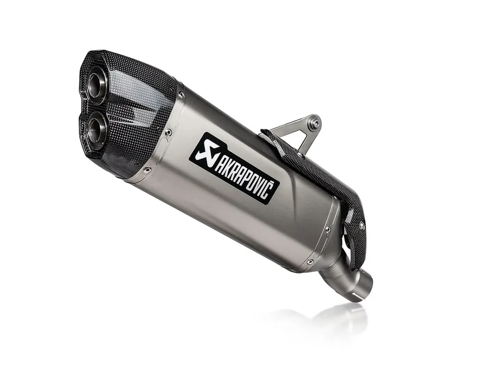 Mega-Angebot Akrapovič Slip-On Endschalldämpfer (Titan) für Ducati Multistrada V2 / V2 S 2025–2026