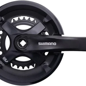 Shimano Kettenradgarnitur TY501 175 mm 30/46 Zähne schwarz Garantierte Lieferung