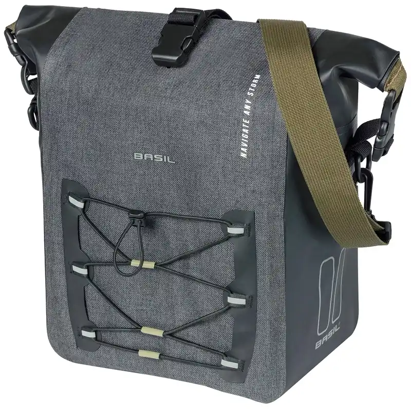 Nur Heute Basil Navigator Storm Einzeltasche 15 l schwarz