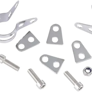 Neue Ware Tubus Schellen-Adapter-Set 21-22 mm silber