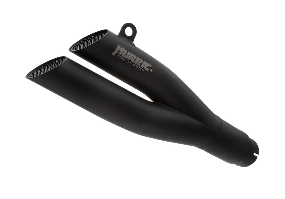 Schneller Versand Hurric SLIP-ON Schalldämpfer Pro 2 GP Edelstahl beschichtet für SUZUKI GSR 750,GSX-S 750