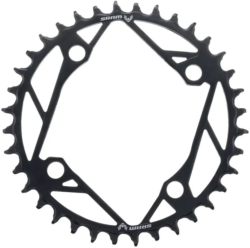 Aktuell SRAM Kettenblatt Eagle Transmission E-MTB 36 Zähne schwarz Stahl