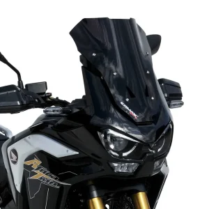 ERMAX Windschutzscheibe Sport Acrylic durchsichtig Schwarz getönt für HONDA CRF1100L Africa Twin Adventure Sports Rabatt