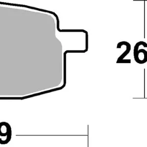 Preisknaller SBS Bremsbelag 619HF Street Ceramic