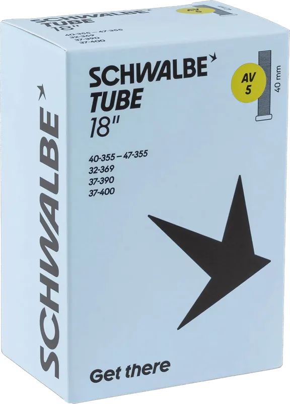 Schneller Versand Schwalbe Schlauch Nr. 5 18 Zoll Schraderventil (AV)
