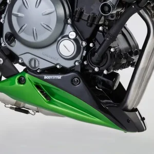 Preisreduziert BODYSTYLE Sportsline Bugspoiler ABS Kunststoff grün für KAWASAKI Z650