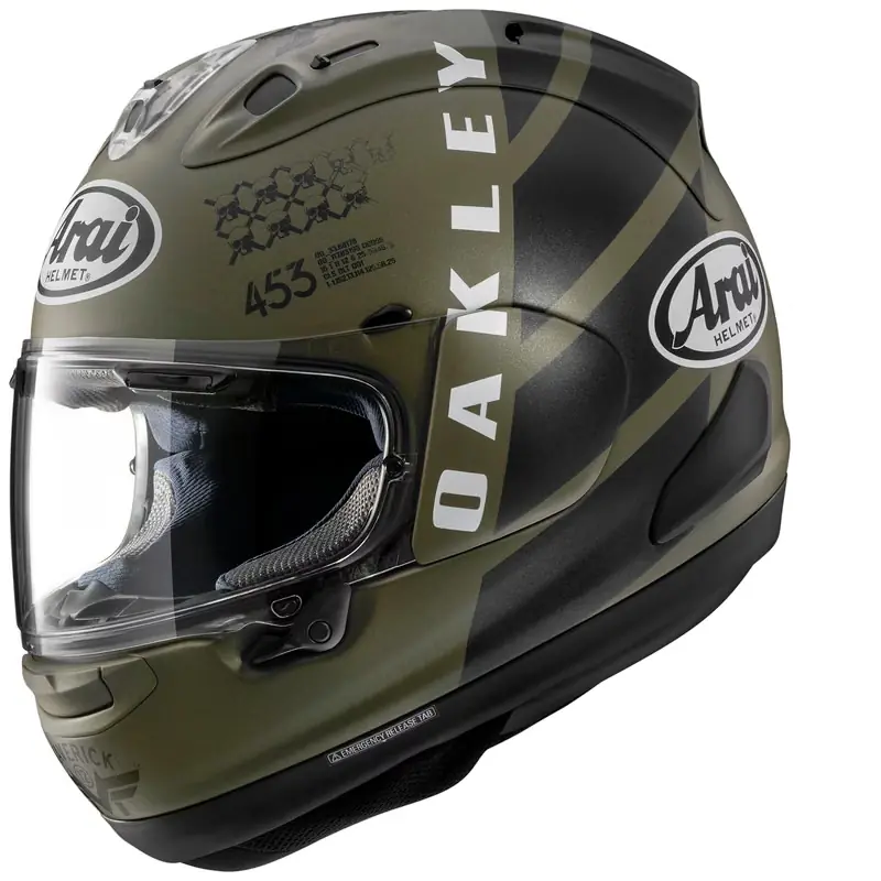 Arai Integralhelm RX-7V EVO Oakley Geprüft