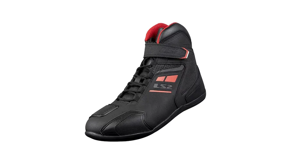 Neue Kollektion LS2 Stiefel Garra Lady Black-Red Gr. 36