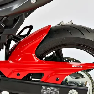 Nur Heute BODYSTYLE Sportsline Hinterradabdeckung ABS Kunststoff rot für SUZUKI SV 650