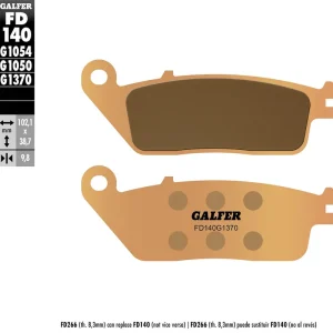 Jetzt Kaufen Galfer Bremsbelag FD140 - G1370