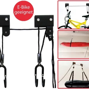 Sale Point Decken-Fahrradlift Bikelift XL schwarz